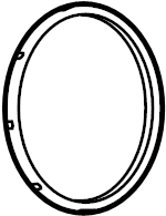 View PAF009454 Housing. Gasket. Ring. Coolant. Engine.  Full-Sized Product Image
