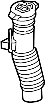 View LB5Z17A605AB Washer Fluid Reservoir Filler Pipe (Right) Full-Sized Product Image