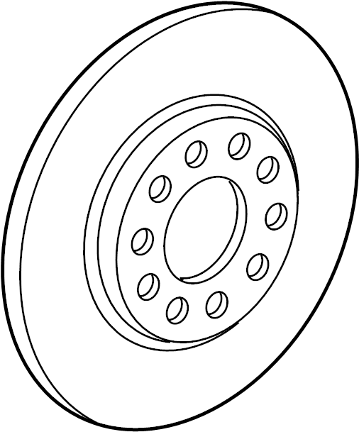 View 32300814 Brake Disc. Kit. Standard. Wheel Brake. (18", Rear) Full-Sized Product Image