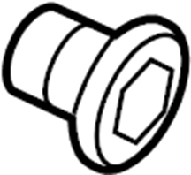 View 90110A0009 Disc Brake Rotor Set Screw Full-Sized Product Image