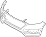Image of Bumper Cover (Front, Upper) image for your 2021 Hyundai Accent   