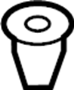 Image of Engine Oil Drain Plug Access Cover image for your 2004 Hyundai XG350  Base Sedan 