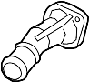 Image of Engine Coolant Thermostat Housing image for your 2005 Hyundai Elantra 2.0L M/T GLS Sedan 