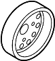 252212E000 Engine Water Pump Pulley