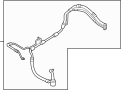Image of A/C Refrigerant Suction Hose image for your 2009 Hyundai Veracruz  Limited Sport Utility 