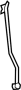 Image of Hood / Trunk Prop Rod image for your 2017 Hyundai Tucson 2.0L A/T AWD SE Sport Utility 