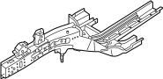 Image of Frame Side Member (Right, Front, Rear, Lower) image for your 2022 Hyundai Tucson   