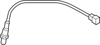 Image of Oxygen Sensor (Rear, Lower) image for your 2007 Hyundai Sonata   