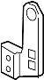 Image of Oxygen Sensor Bracket (Rear, Lower) image for your 2000 Hyundai Elantra   