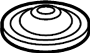 View Suspension Strut Mount Cap (Upper) Full-Sized Product Image