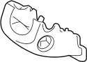 Image of Steering Column Cover (Lower) image for your Hyundai Tucson  