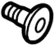 Image of Plug. Rotor. Brake. Screw. Disc. A securing fastener. image for your 2011 Hyundai Tucson   