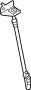 Image of Brake Hydraulic Hose (Left, Rear) image for your 2012 Hyundai Santa Fe  GL Sport Sport Utility 