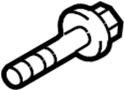 Image of Bolt. Arm. Control. Mount. Cntl. (Front, Rear, Upper, Lower). A Bolt used to secure a. image for your Genesis