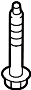 Image of Suspension Crossmember Bolt (Front, Upper, Lower) image for your 2010 Hyundai Veracruz   