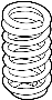 Image of Coil Spring (Rear) image for your 2024 Hyundai Venue   