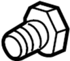 Image of Plug. DIFFERENTIAL. A removable Plug which. image for your 2021 Genesis G80 2.5L A/T RWD Base Sedan 