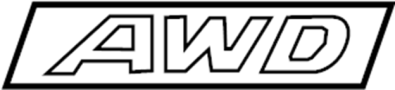 Image of Emblem - AWD (Badge). Nameplate. image for your 2024 Hyundai Elantra  Limited Sedan 