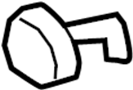Image of Tow Eye Cap (Rear) image for your 2021 Hyundai Kona Electric   
