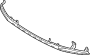 Image of Grille (Front, Lower) image for your 2021 Hyundai Elantra  Limited Hybrid Sedan 