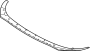 Image of Spoiler (Front, Lower) image for your 2021 Hyundai Elantra  SE Sedan 