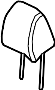 Image of Headrest (Front) image for your 2012 Hyundai Veracruz   