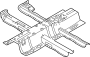 Image of Floor Pan Crossmember (Front) image for your 2010 Hyundai Azera   