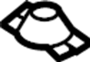 Image of Spare Tire Bracket image for your 2013 Hyundai Elantra Coupe   