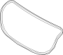 Image of Deck Lid Seal image for your 1992 Hyundai Elantra   