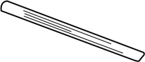 Image of Hood Seal (Front, Rear, Upper) image for your 2013 Hyundai Sonata 2.4L Theta II - ULEV A/T Limited Sedan 