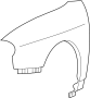 Image of Fender (Left) image for your 2011 Hyundai Genesis   