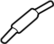 Image of PCV Valve Hose image for your 2002 Hyundai Santa Fe  Base Sport Utility 