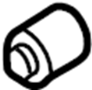 Image of Suspension Control Arm Bushing (Upper, Lower) image for your Hyundai
