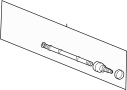 Image of Joint. Axle. (Right, Front). A single complete and. image for your 2020 Hyundai Santa Fe   