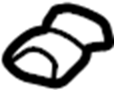 Image of Base. Mirror. Inside. Windshield. Bracket. A Bracket for a interior. image for your 2024 Hyundai Elantra N  Base Sedan 