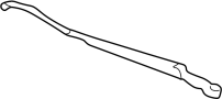 Image of Windshield Wiper Arm (Right) image for your 2002 Hyundai Sonata   