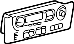 Image of HVAC Temperature Control Panel image for your 2006 Hyundai Azera   