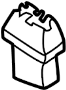 Image of Grommet. Cushion. Seat. Lock. (Rear). A rubber ring with a. image for your 2000 Hyundai Accent  GL Sedan 
