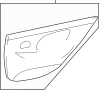 Image of Door Interior Trim Panel (Right, Rear) image for your 2008 Hyundai Tiburon   