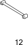 Image of Arm. Bushing. Lateral. (RR). (Rear, Upper, Lower). Assist Arm. Connecting. image for your Hyundai