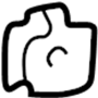 View Nut. Cover. Retainer. Bumper. Bracket. (Upper, Lower) Full-Sized Product Image