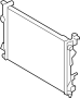 Image of Radiator image for your 2013 Hyundai Sonata  SE Sedan 