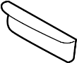 Image of Fender Splash Shield (Right, Front, Upper) image for your 2017 Hyundai Elantra  SE Sedan 