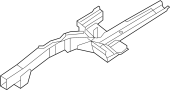 Image of Frame Side Member (Right, Front, Rear, Lower) image for your 2022 Hyundai Santa Fe   