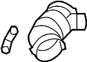 View Engine Air Intake Hose Full-Sized Product Image