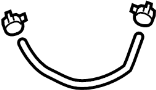 Image of Engine Air Intake Hose (Front) image for your Hyundai