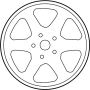 Image of Wheel image for your 2016 Hyundai Elantra GT   