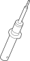 Image of Suspension Strut image for your 2015 Hyundai Sonata   