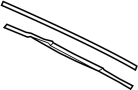 View Windshield Wiper Blade (Front) Full-Sized Product Image