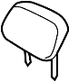 Image of Headrest (Rear) image for your 2012 Hyundai Veracruz   
